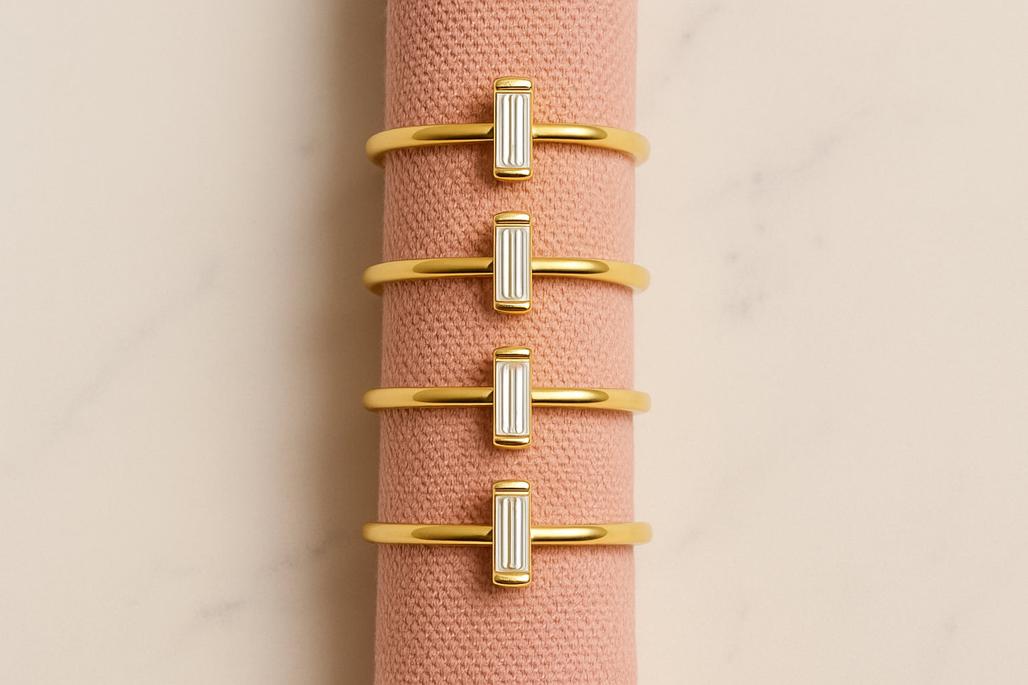 Minimalist Baguette Ring