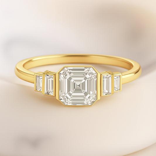 The Art Deco Asscher Ring