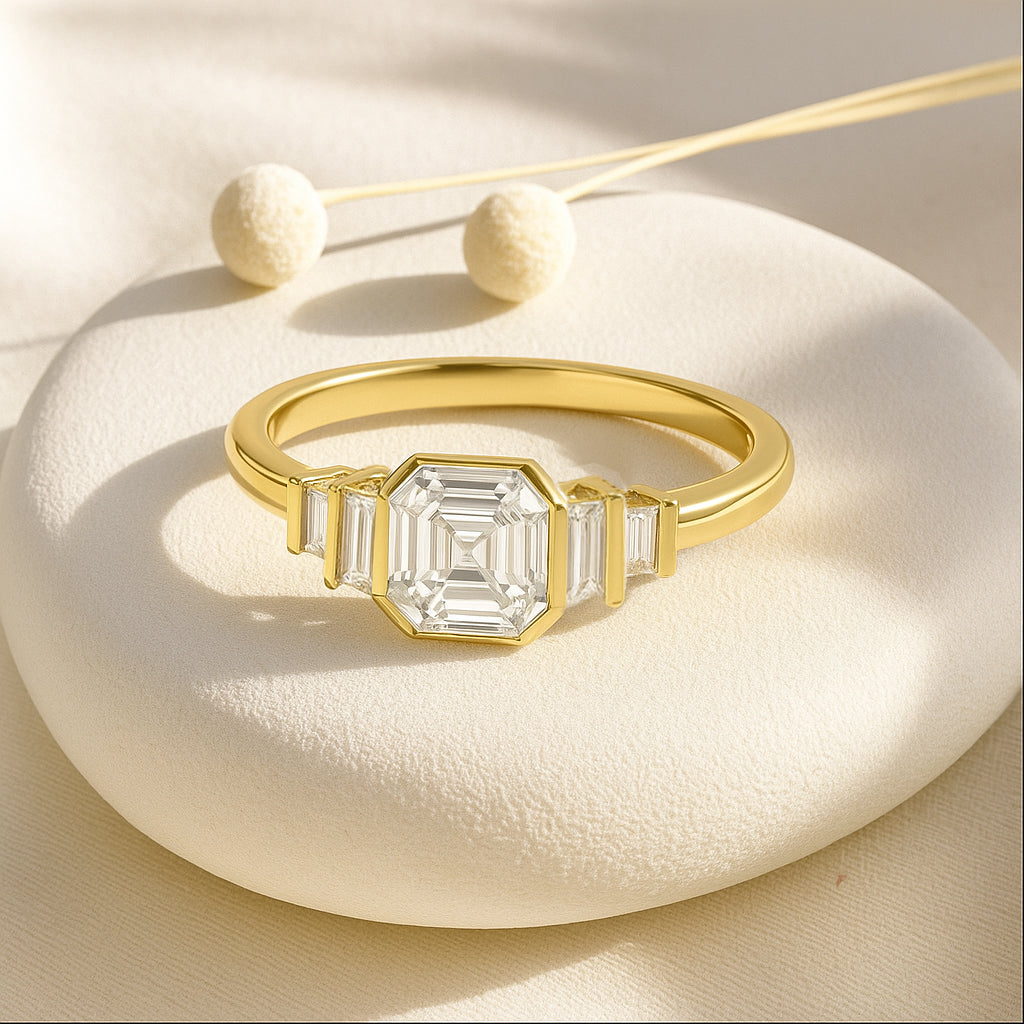 The Art Deco Asscher Ring