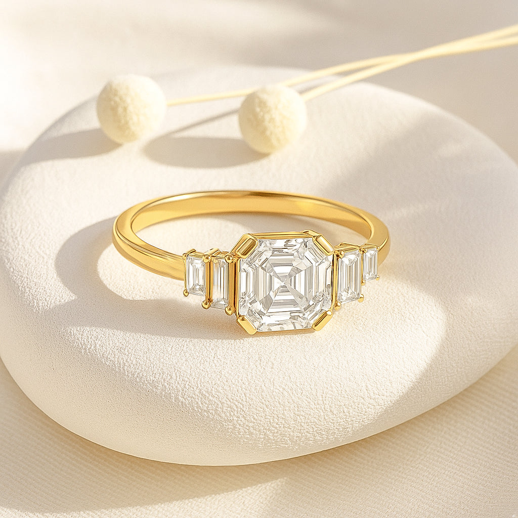 The Art Deco Asscher Ring
