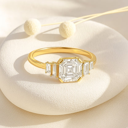 The Art Deco Asscher Ring