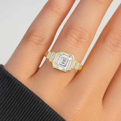 The Art Deco Asscher Ring