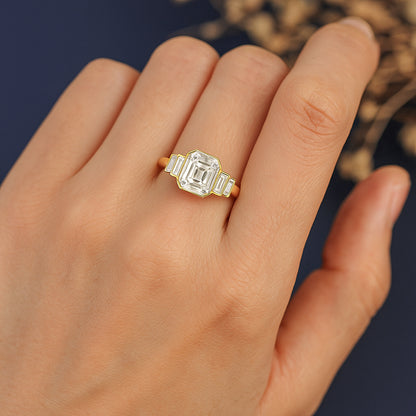 The Art Deco Asscher Ring